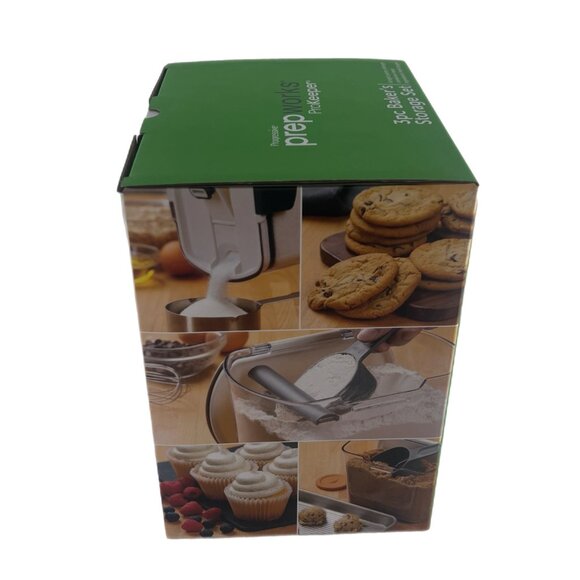 Prepworks ProKeeper 3 pc Baker's Storage Containers w/Latching Lids, Acc, NIB - Picture 4 of 5